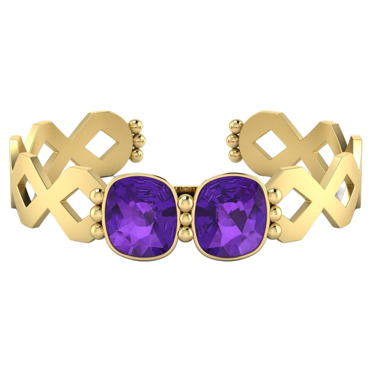 Crystal Cuff Bracelets