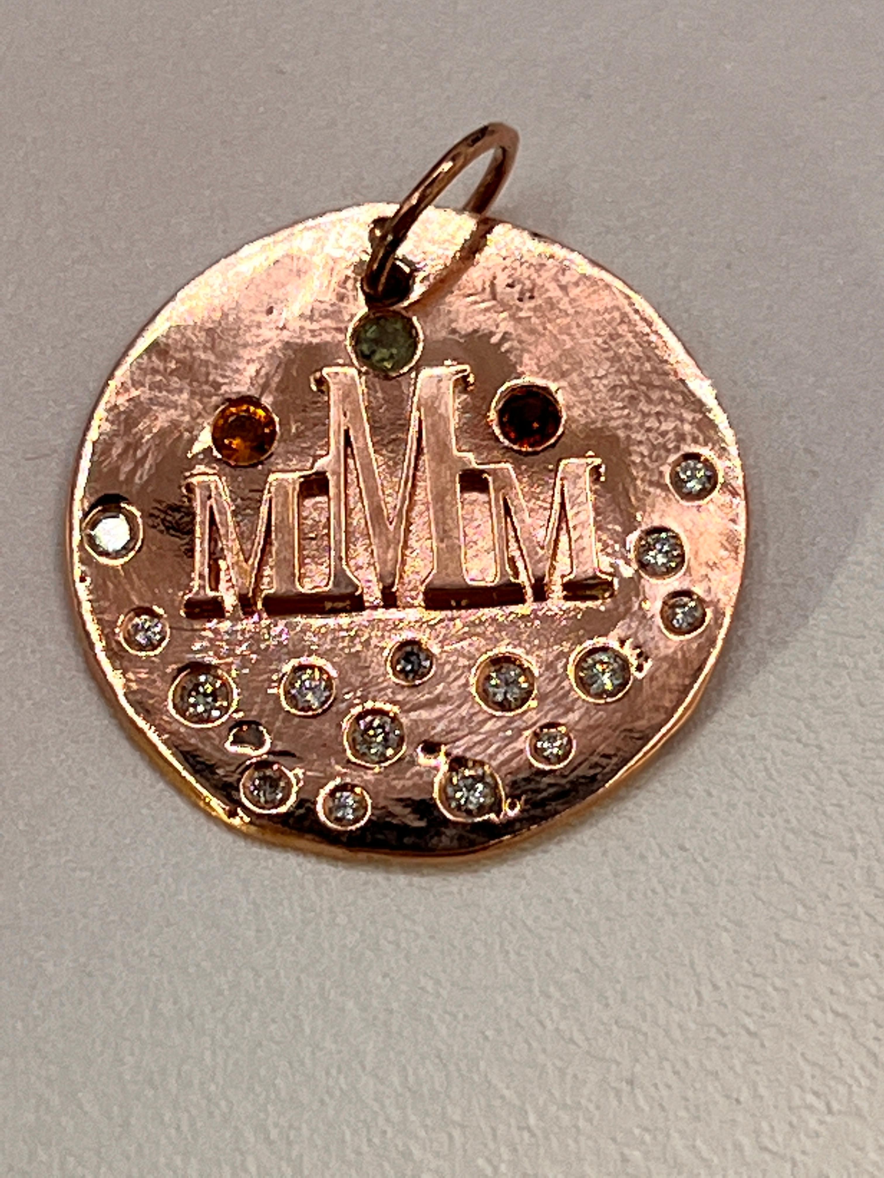 22k Gold Customized Initial Pendant, by Tagili 3