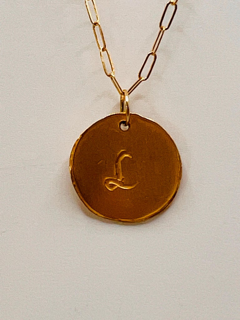 Thoughtful, sentimental, and personalized is the perfect gift for any occasion. 22k gold coin pendant can be customized with engraving of your choice. Complete with Tagili Designs Signature high karat luxury gold and a light texture and a look that