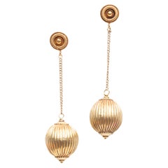 22K Gold Drop Earrings by Deborah Lockhart Phillips