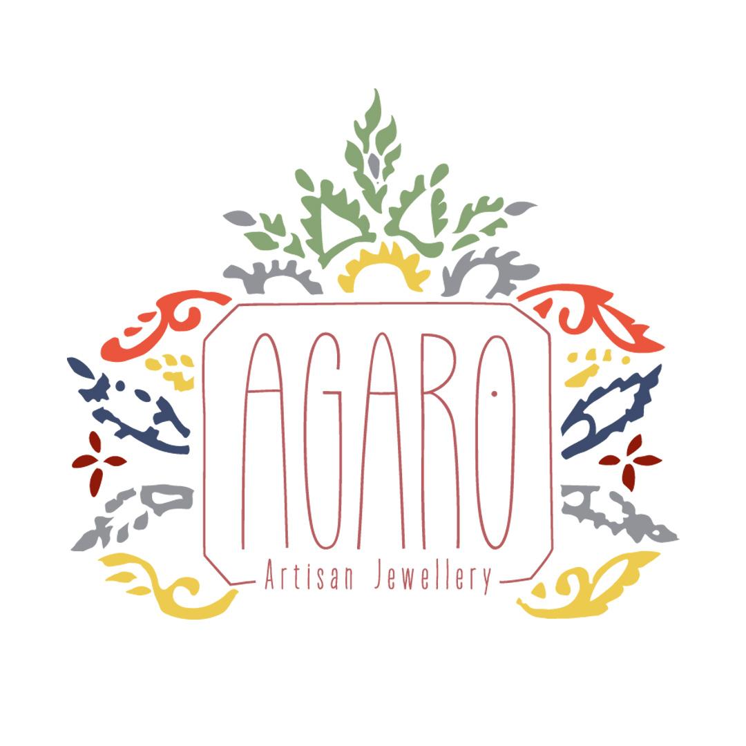 Artisan 22k Gold Handmade Blue and Green Floral Enamel Pendant Necklace by Agaro Jewels For Sale