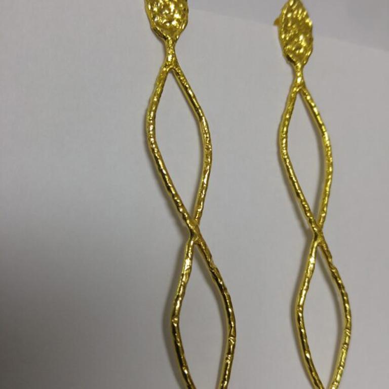 infinity earrings gold