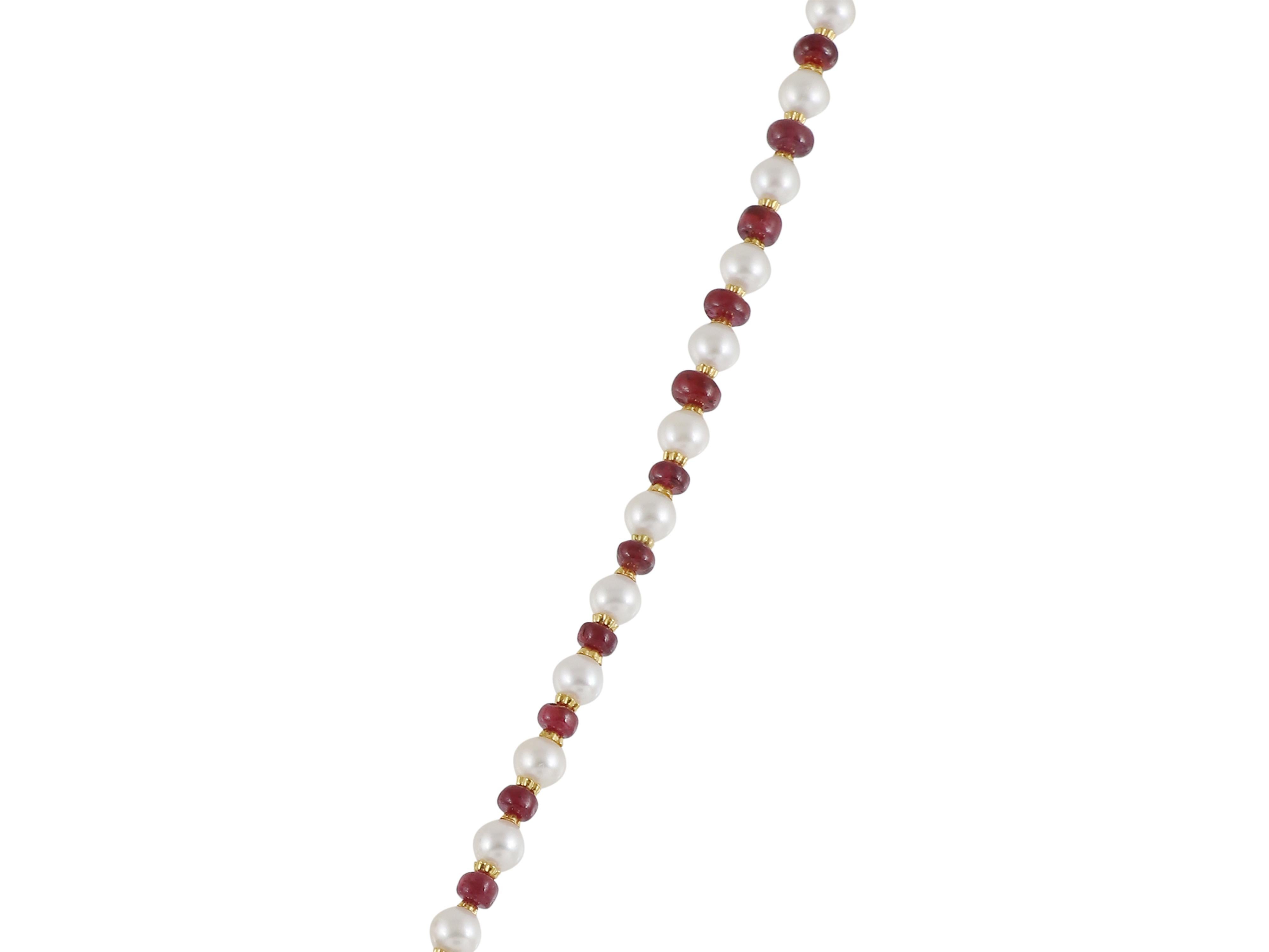 Pendente di giada in oro 22K con diamanti e rubini incastonati  Ciondolo della sposa indiana in vendita 7