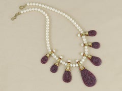 22K Gold natural ruby diamond polki small necklace  Mughal Indian necklace