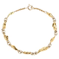 22k Gold Chain Bracelets