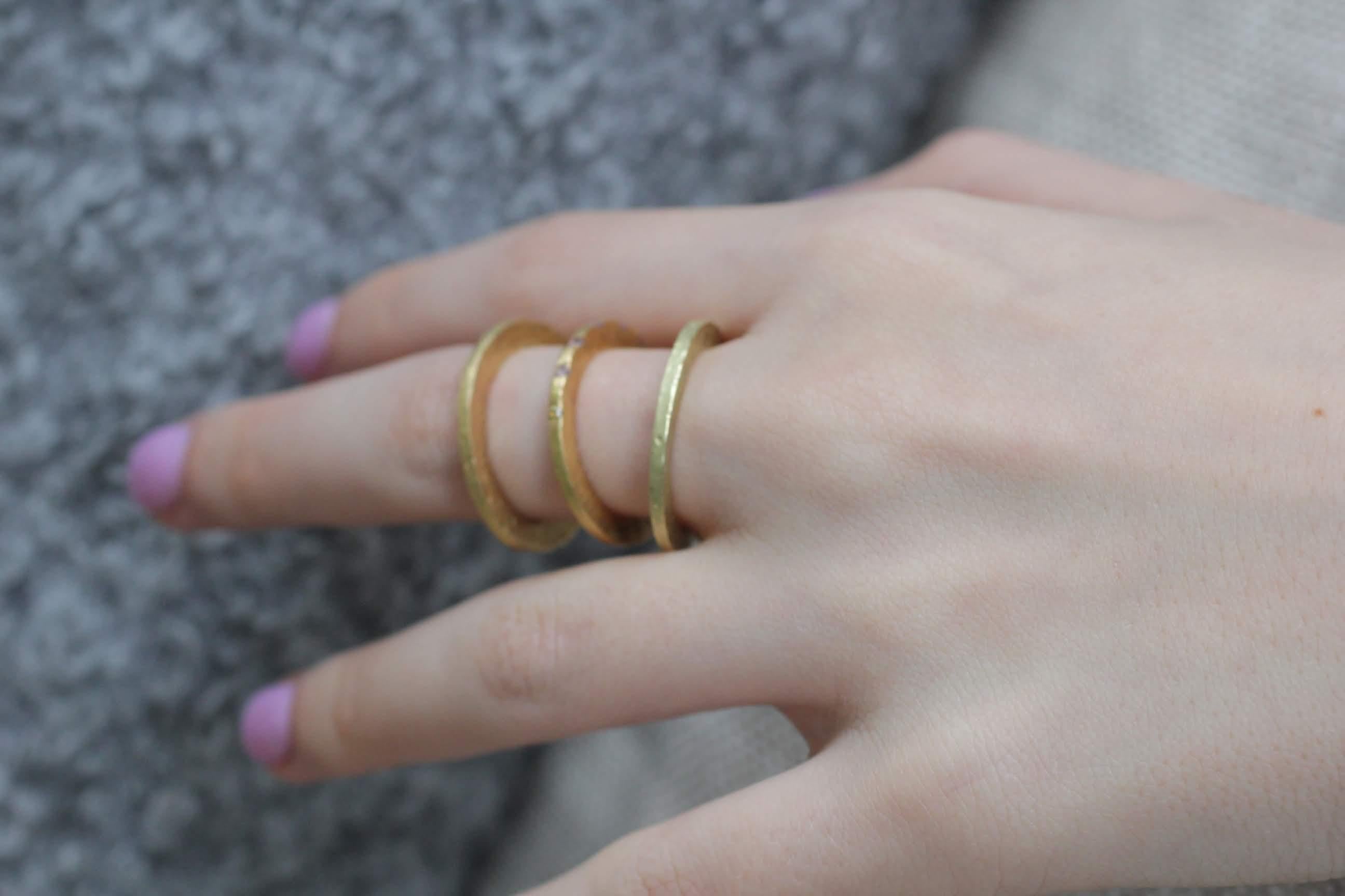 recycled gold rings