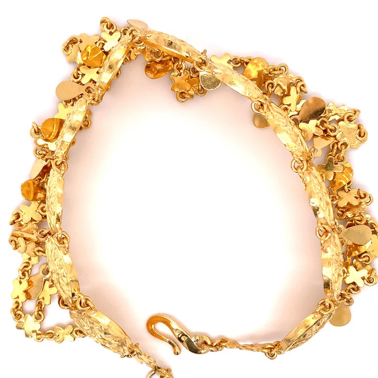 Asian gold anklet sales