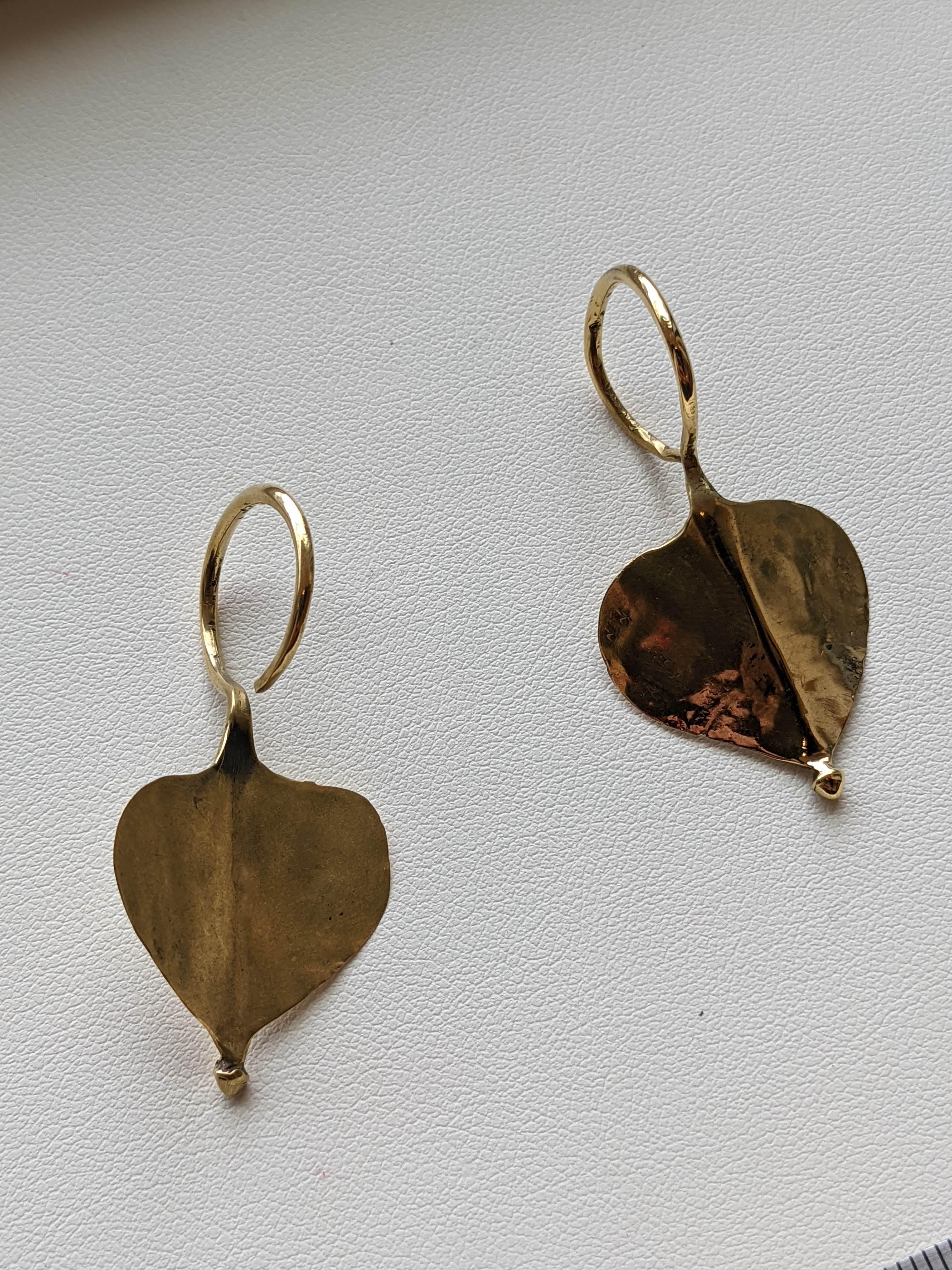 22k gold indian earrings
