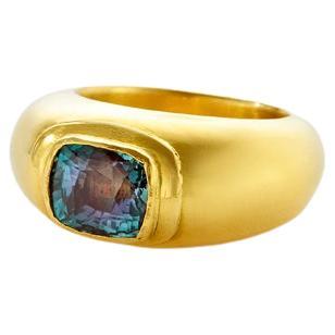 22kt Gold Alexandrite Ring For Sale