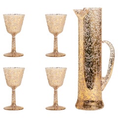 22kt Gold Confetti Pitcher Set