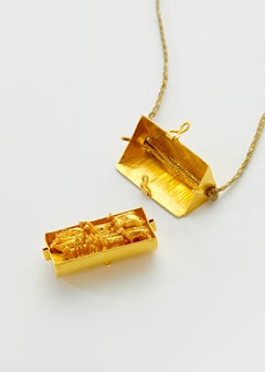 22kt Gold Noah's Ark Pendant