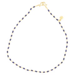 22kt Gurhan Faceted Sapphire Necklace