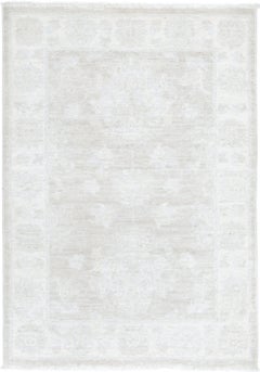 2.2x3.2 ft Handmade Floral Patterned Oushak Accent Rug in Soft Tones. 100% Wool