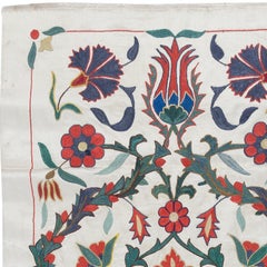 22"x40" ALL SILK Brand-New Wall Hanging, Handmade Wall Art, Embroidered Tapestry