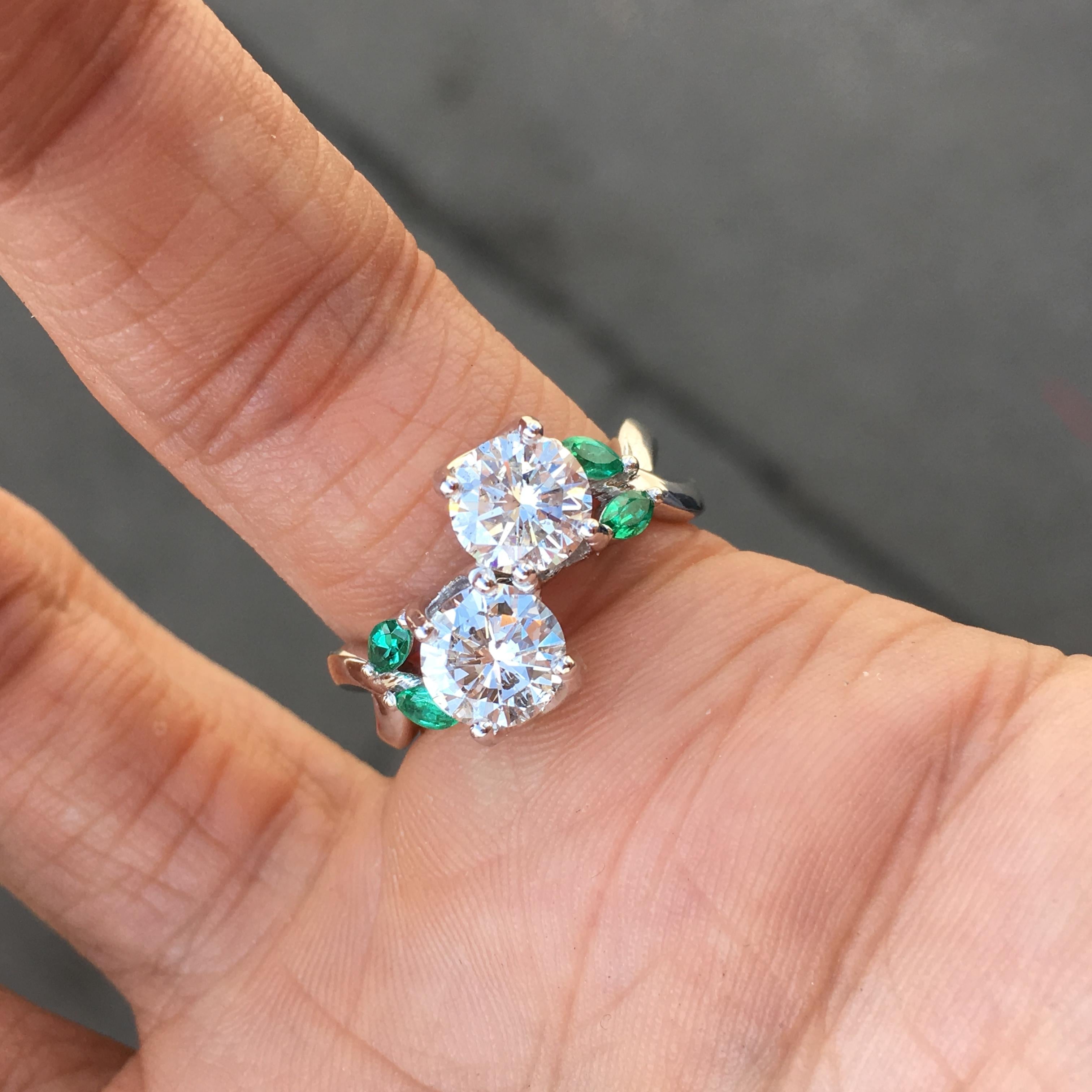 2.3 carat diamond ring