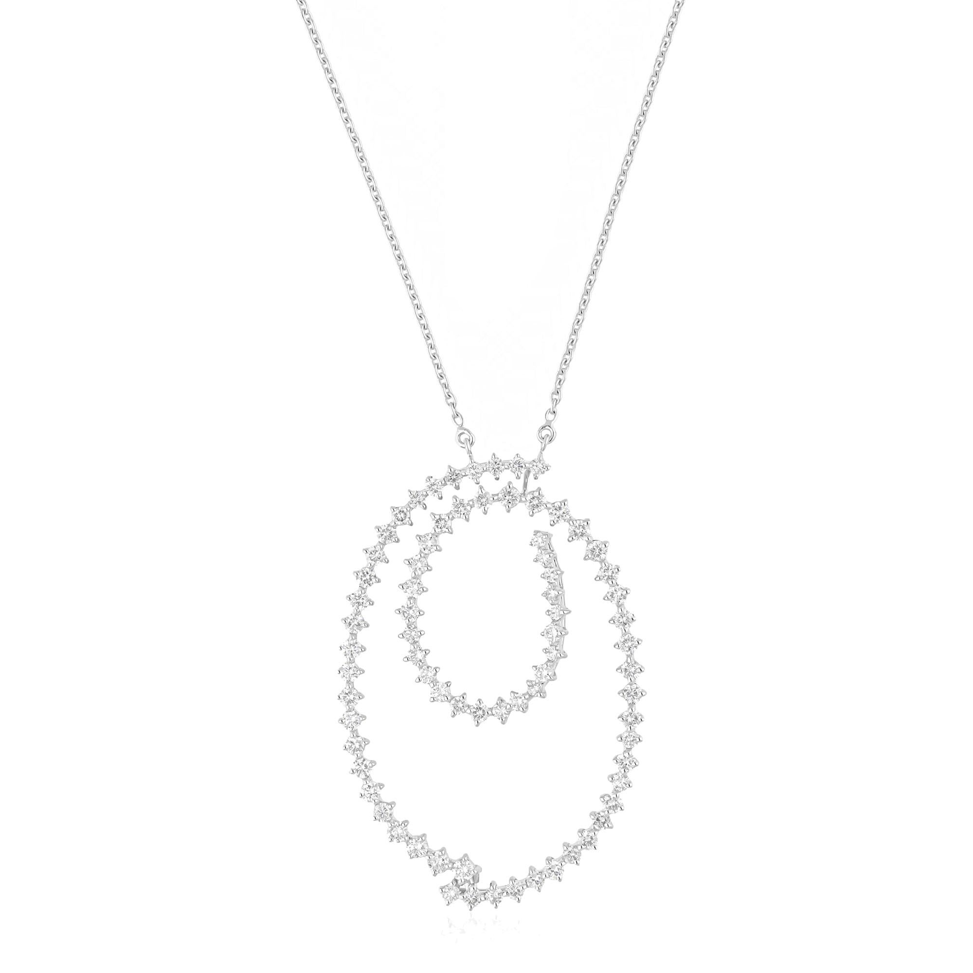 Realizzata in oro a 14 carati, questa collana è impreziosita da 2,30 carati di diamanti scintillanti.

Segui la vetrina di Spectrum Jewels per vedere le ultime collezioni e i pezzi esclusivi. Spectrum Jewels è orgoglioso di essere considerato un Top