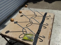 23″ Pas de Urbino Zerodisegno Appendiabiti da parete con sfere di legno