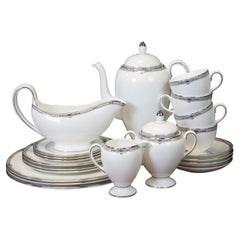 23 Pc Wedgwood Amherst Dinnerware Tea Coffee Demitasse Set