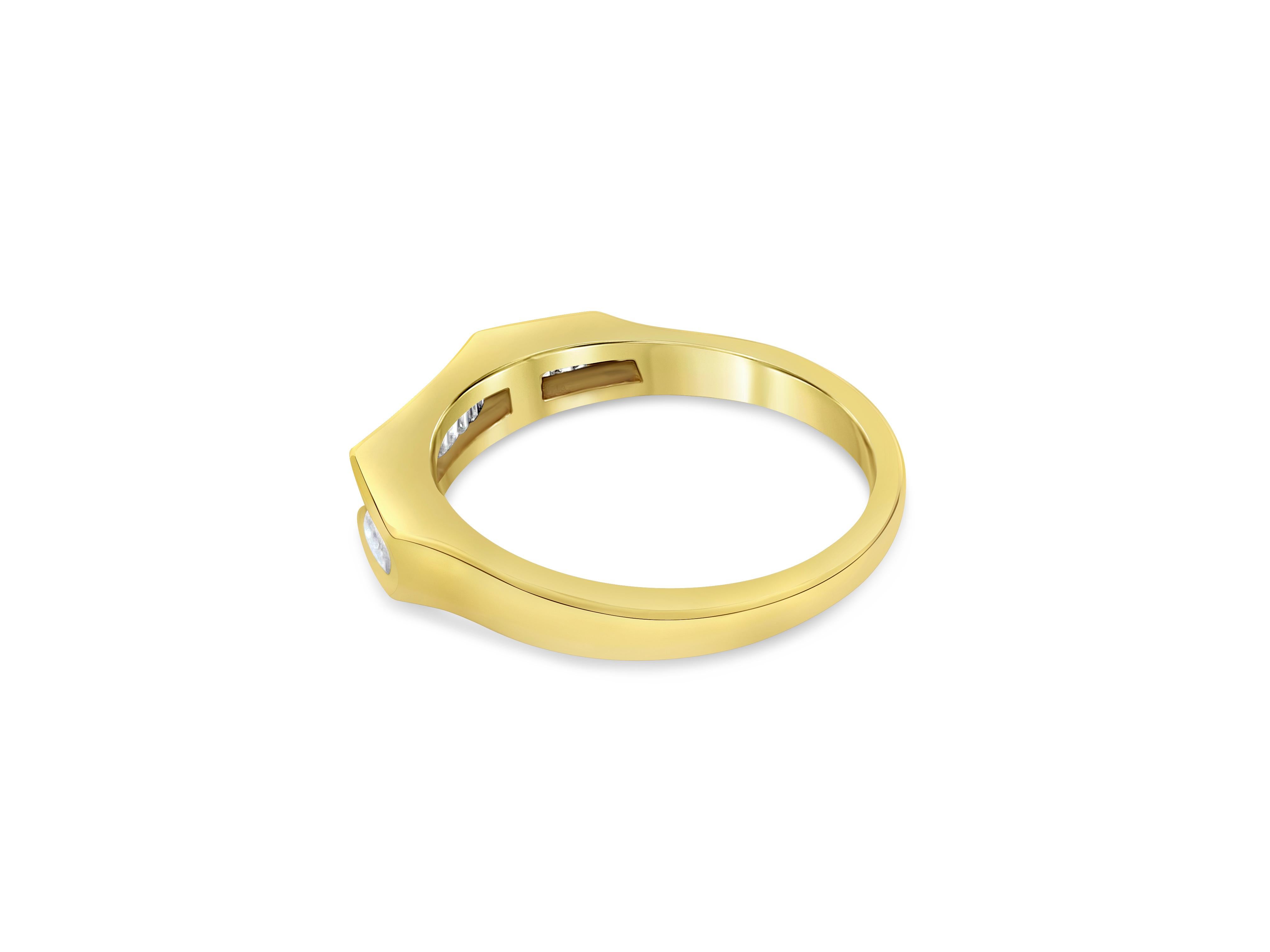 Baguette Cut 2.30 Carat Diamond Engagement Ring  Set For Her  For Sale