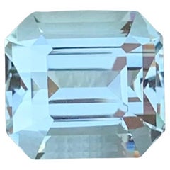 2,30 Karat Echte Natürliche Lose Aquamarin Cushion Shape Edelstein