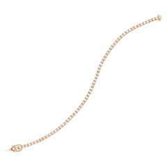 Eva Fehren Bracelet ligne en or rose 18 carats de 2,30 carats