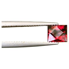 2.30 Carat Natural Faceted Red Rhodolite Garnet Custom Cut African Gemstone