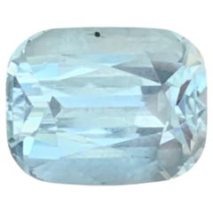 2.30 Carat Natural Loose Aquamarine Cushion Cut Gemstone