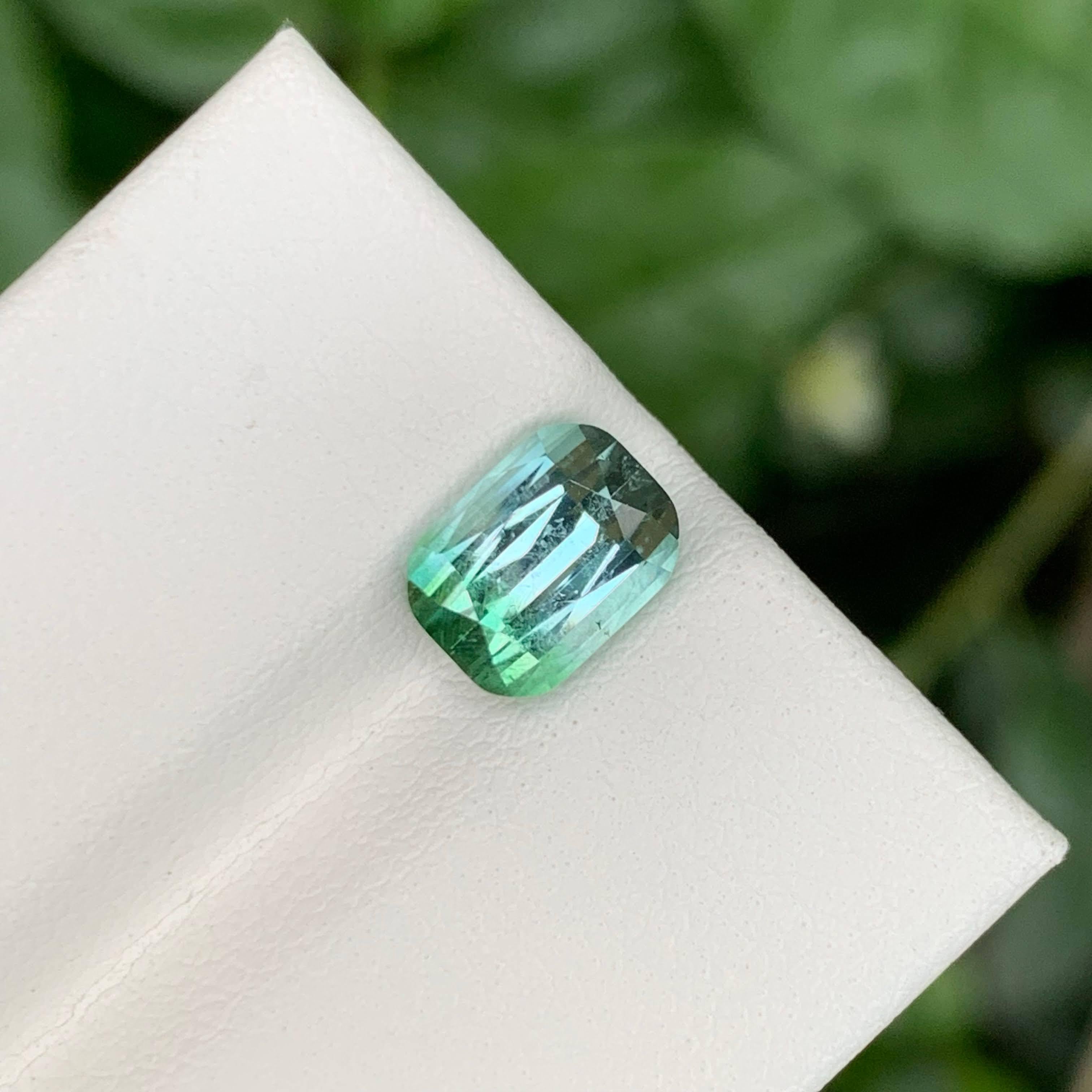 2.30 Carat Natural Loose Bi color Tourmaline Stone Cushion Cut Afghani Gemstone Neuf - En vente à Bangkok, TH