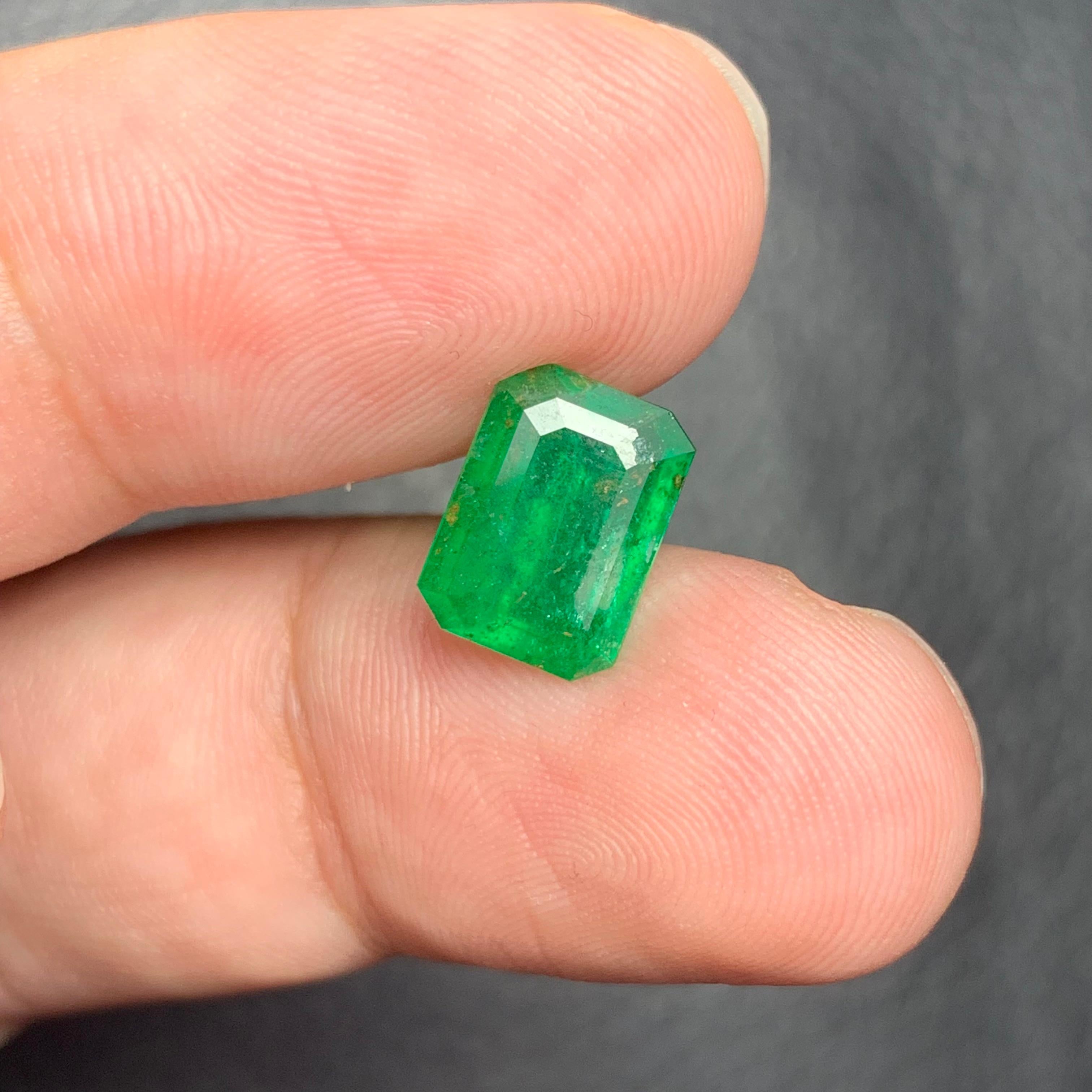 Loose Emerald

Weight: 2.30 Carats
Dimension: 10 x 7.9 x 3.6 Mm
Origin: Swat Pakistan
Cut: Emerald
Color: Green
Treatment: Non
Certificate: On Demand

The Swat Emerald, also known as the Mingora Emerald, is a rare and highly prized gemstone
