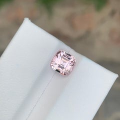 2.30 Carat Natural Loose Imperial Pink Topaz Cushion Shape Gemstone