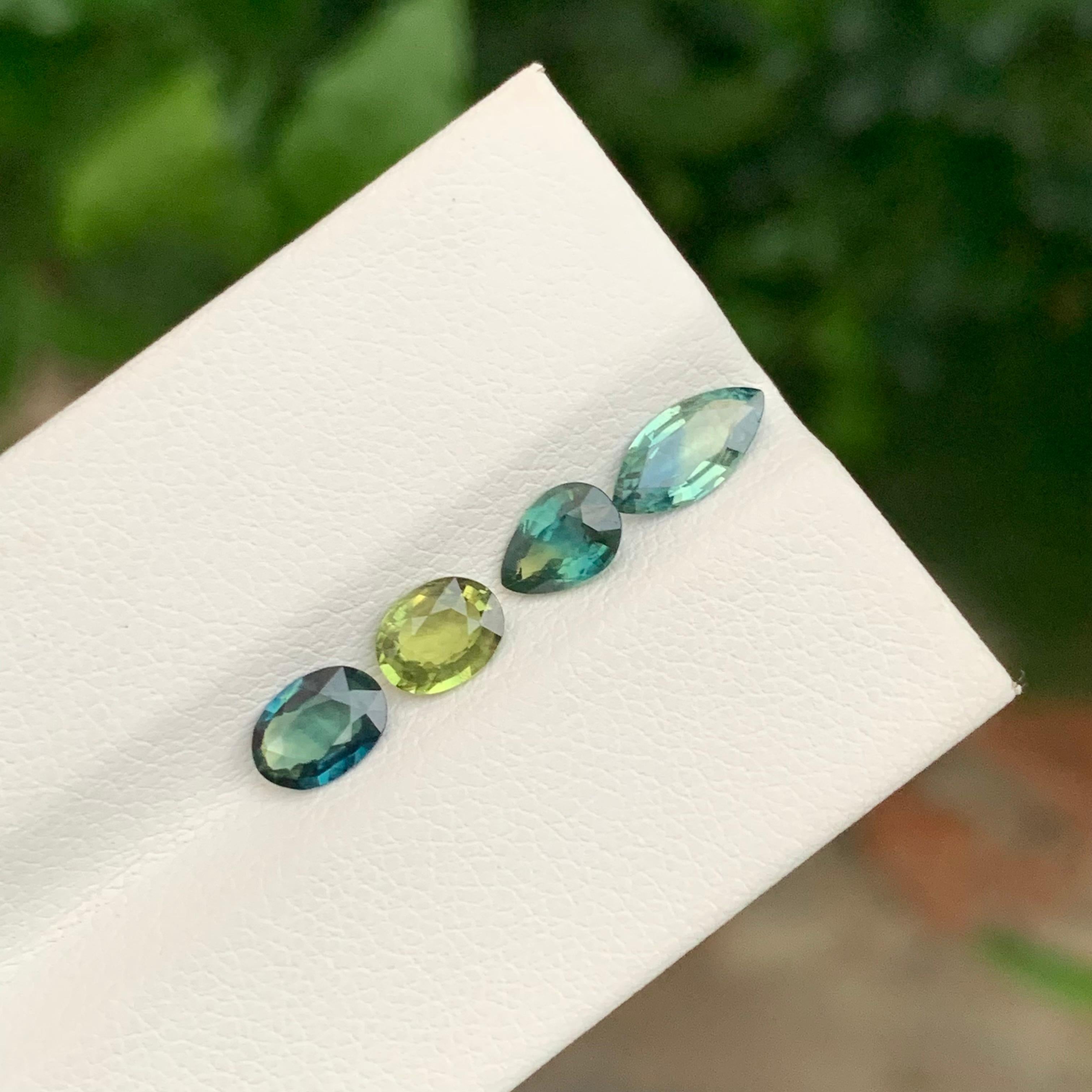 Women's or Men's 2.30 Carat Natural Loose Sapphire Lot For Jewellery Making For Sale