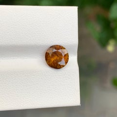 2.30 Carat Natural Loose Sphene Titanite Round Shape Gem