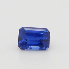 2.30 Carat Octagon-Cut Vivid Royal Blue Sapphire