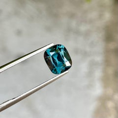 2.30 carats Deep Blue Spinel Stone Cushion Cut Natural Burmese Gemstone