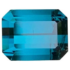 2,30 Karat Natürlicher facettierter Indicolith Turmalin für die Schmuckherstellung