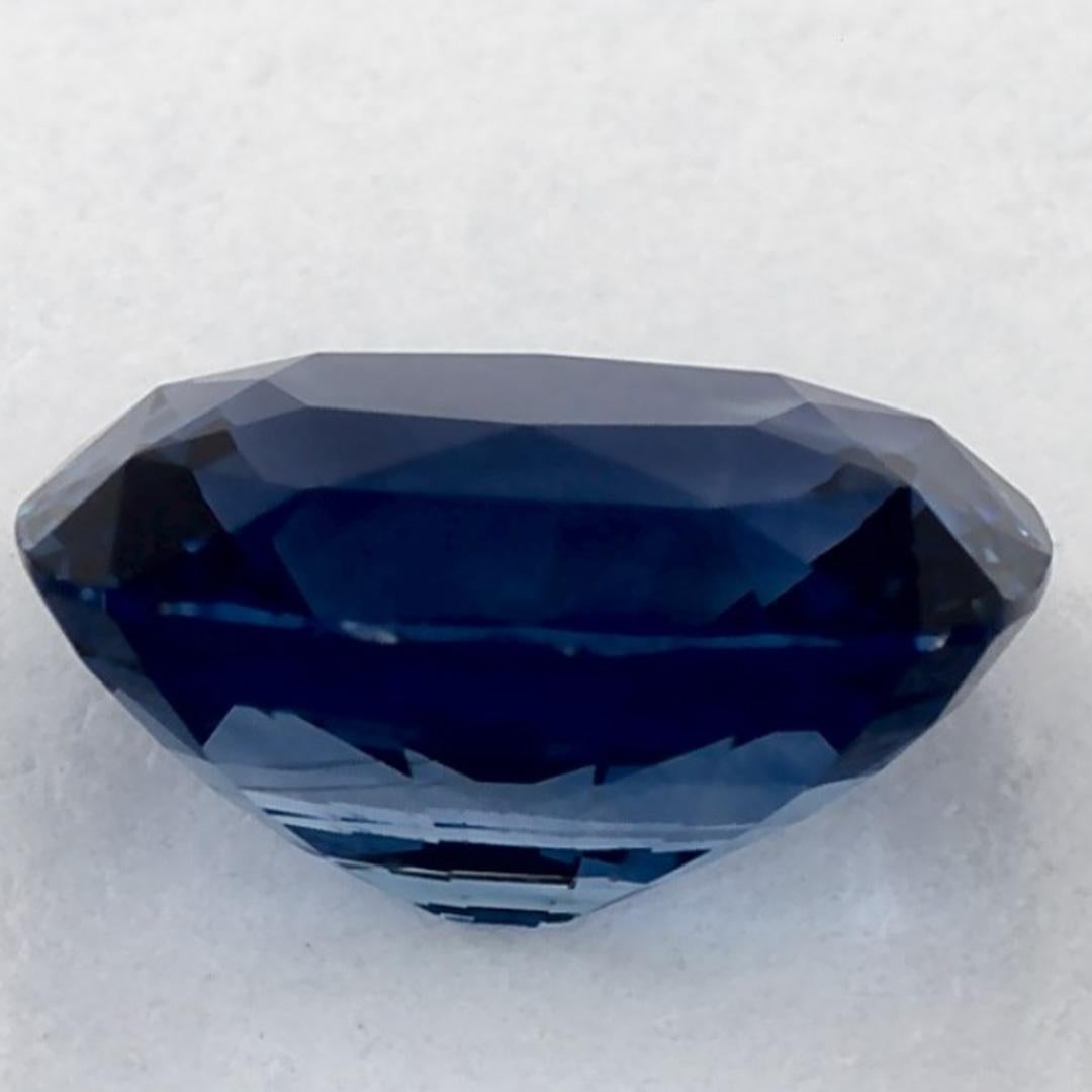 2.30 qt Zafiro Azul Cushion Gema Suelta en Nuevo estado para la venta en Fort Lee, NJ