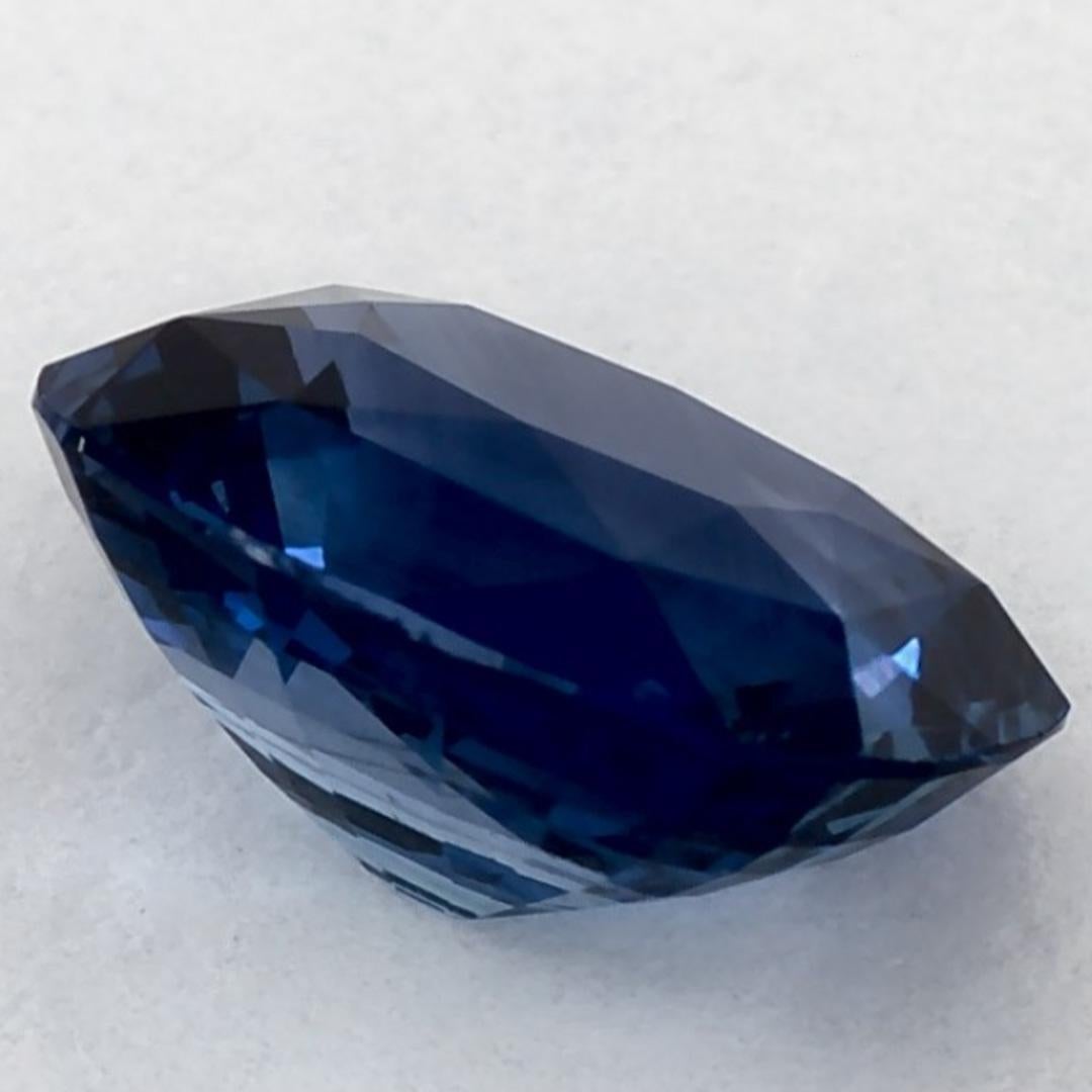 2.30 qt Zafiro Azul Cushion Gema Suelta en venta 1