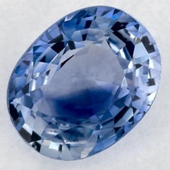 2.30 Ct Blue Sapphire Oval Loose Gemstone