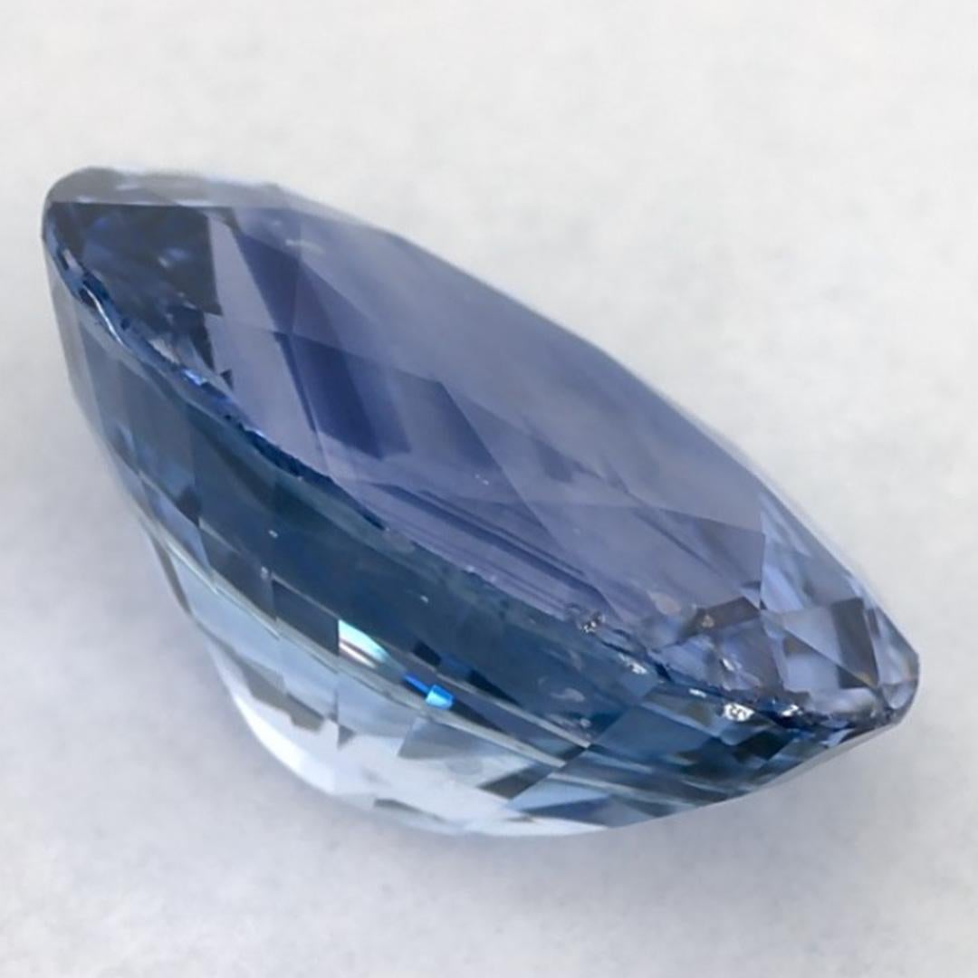 2.30 carati di zaffiro blu ovale sfuso in vendita 1