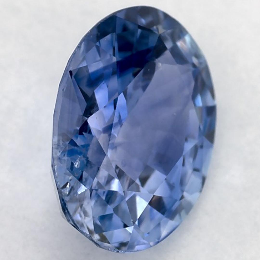2.30 carati di zaffiro blu ovale sfuso in vendita 2