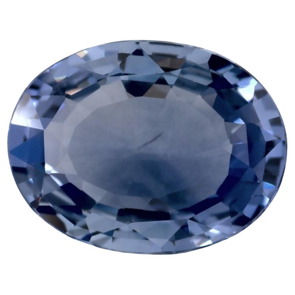 2.30 Ct Blue Sapphire Oval Loose Gemstone