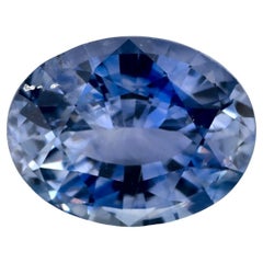 2.30 Ct Blue Sapphire Oval Loose Gemstone
