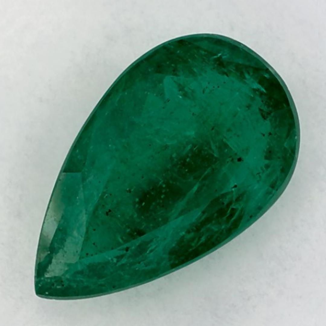 Gema suelta de pera esmeralda de 2.30 qt en Nuevo estado para la venta en Fort Lee, NJ