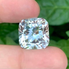 23.05 Carat Natural Loose Faceted Quartz Fancy Cushion Cut Pakistan Gemstone