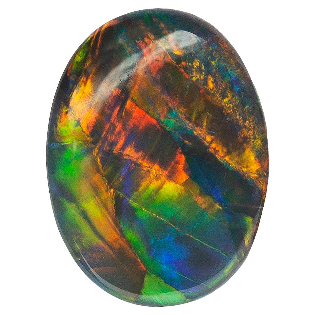 2.30ct Australian Black Opal For Sale