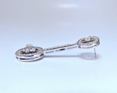 2,30 ct Ohrstecker mit natürlichen Diamanten im Cluster-Design, 18 kt*