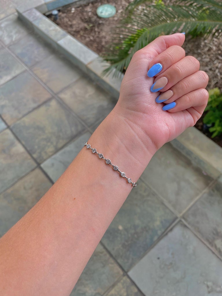 Elsa peretti diamonds by the yard bracelet hotsell