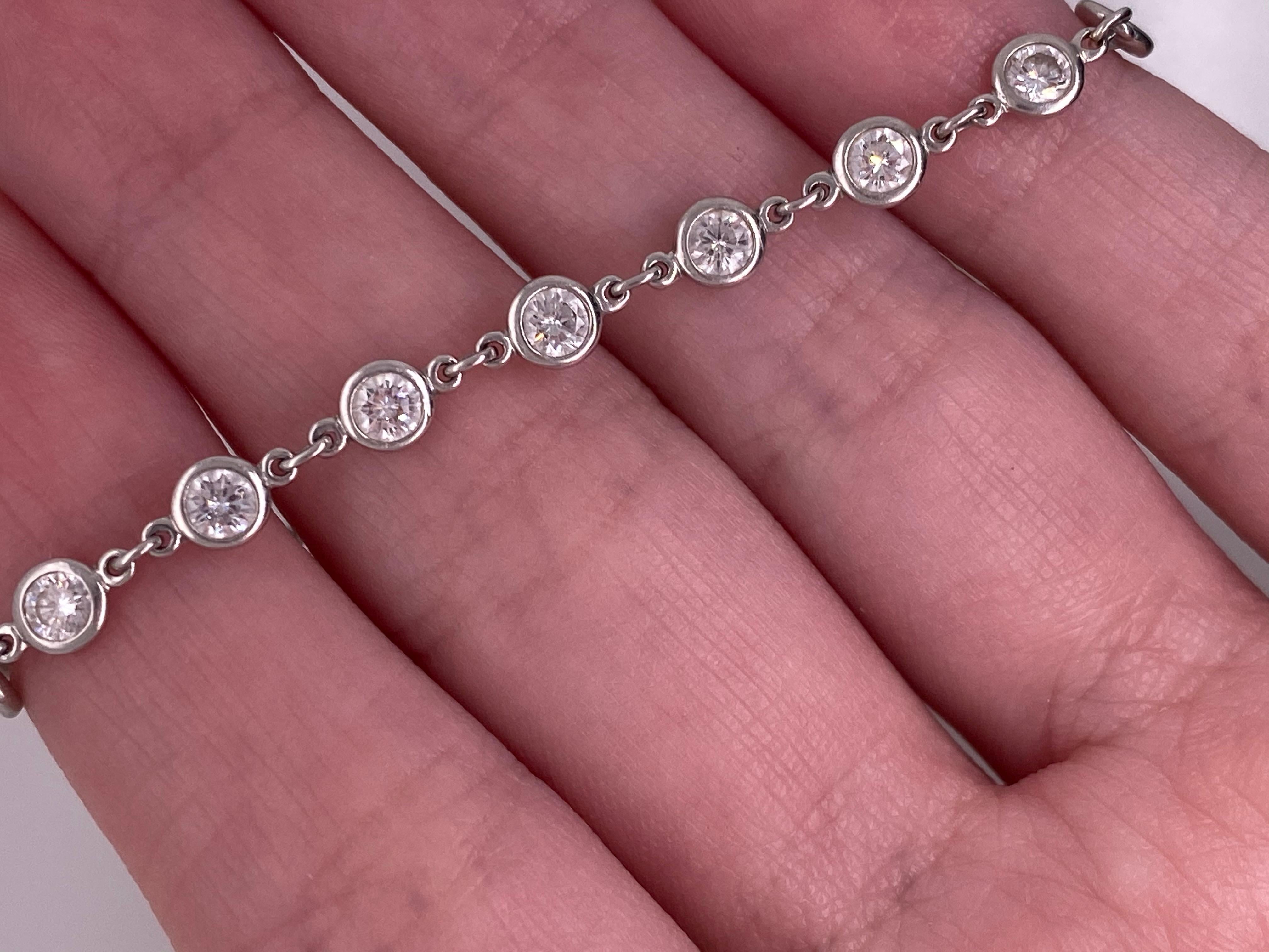 tiffany diamonds by the yard bracelet
