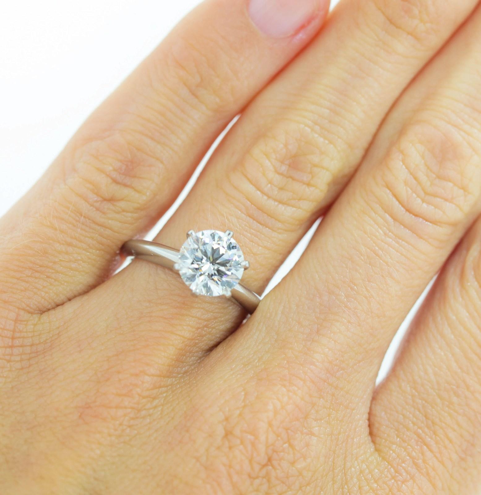 Women's 2.31 Carat Tiffany & Co. Diamond Engagement Ring