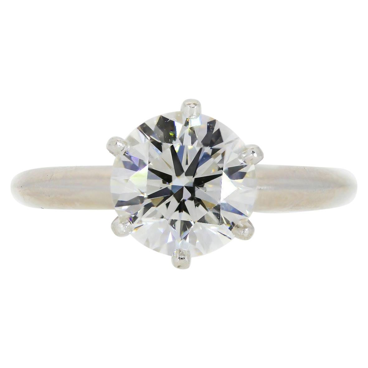 2.31 Carat Tiffany & Co. Diamond Engagement Ring